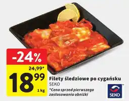 Intermarche Filety śledziowe po cygańsku SEKO oferta