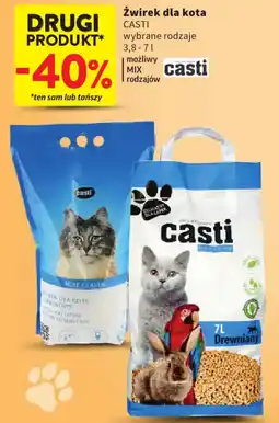 Intermarche Żwirek dla kota Casti oferta