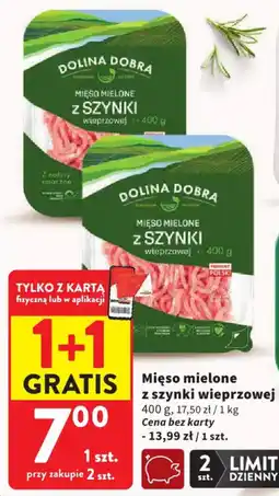 Intermarche Mięso mielone z szynki wieprzowej Dolina Dobra oferta