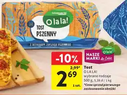 Intermarche Tost O LA LA! z dodatkiem zakwasu pszennego oferta