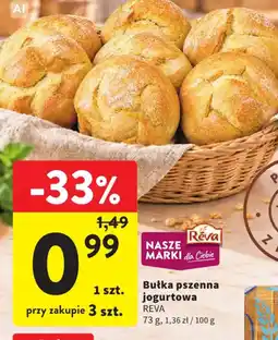 Intermarche Bułka pszenna jogurtowa reva oferta