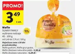 Intermarche Wafle SUNNY FAMILY oferta