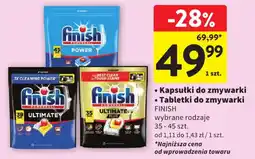 Intermarche Kapsułki do zmywarki Tabletki do zmywarki FINISH oferta