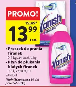 Intermarche Proszek do prania firanek Vanish oferta