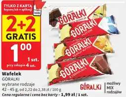 Intermarche Wafelek GÓRALKI oferta