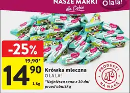 Intermarche Krówka mleczna O LA LA! oferta
