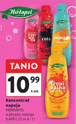 Intermarche Koncentrat napoju HERBAPOL oferta