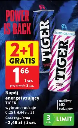 Intermarche Napój energetyzujący TIGER oferta