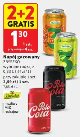 Intermarche Napój gazowany ZBYSZKO oferta