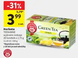 Intermarche Herbata TEEKANNE wybrane rodzaje oferta
