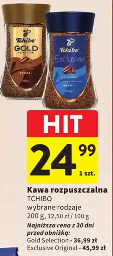 Intermarche Kawa rozpuszczalna TCHIBO oferta