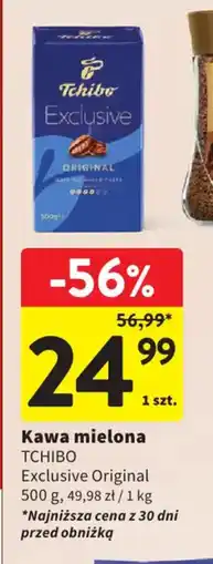 Intermarche Kawa mielona TCHIBO Exclusive Original oferta