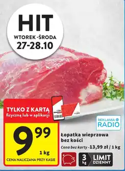 Intermarche Łopatka wieprzowa bez kości oferta