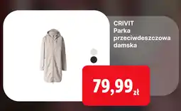 Lidl Crivit Parka przeciwdeszczowa damska oferta