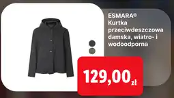 Lidl Kurtka przeciwdeszczowa damska, wiatro- i wodoodporna ESMARA oferta