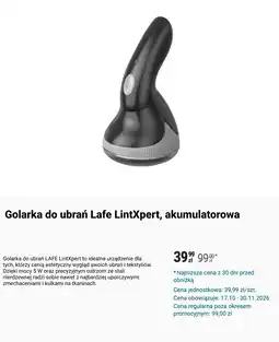 Biedronka Golarka do ubrań Lafe LintXpert, akumulatorowa oferta