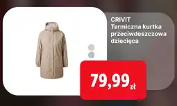 Lidl Termiczna kurtka przeciwdeszczowa dziecięca CRIVIT oferta