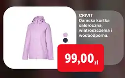 Lidl Damska kurtka całoroczna, wiatroszczelna i wodoodporna CRIVIT oferta