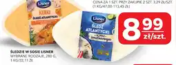 Top Market Śledzie w sosie Lisner oferta