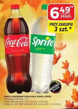 Top Market Napój gazowany Coca Cola, Fanta, Sprite oferta