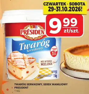 Twaróg Sernikowy President