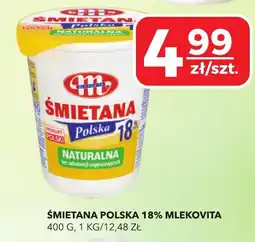 Top Market Śmietana Polska 18% Mlekovita oferta