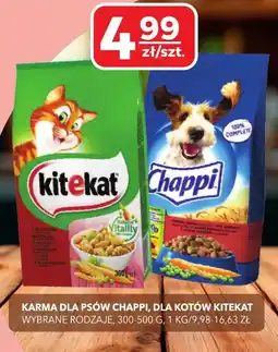 Top Market Karma dla psów Chappi, dla kotów Kitekat oferta