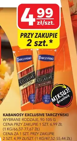 Top Market Kabanosy Exclusive Tarczyński oferta