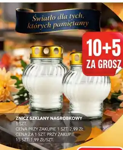 Top Market Znicz szklany nagrobkowy oferta