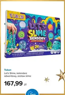 Smyk Let's Slime kalendarz adwentowy zestaw slime Tuban oferta