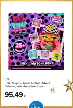 Smyk Kalendarz adwentowy L.O.L. Surprise Music Festival Advent Calendar oferta