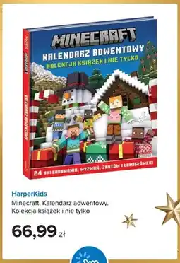 Smyk Minecraft Kalendarz adwentowy kolekcja książek i nie tylko HarperKids oferta