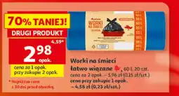 Auchan Worki na śmieci Auchan oferta