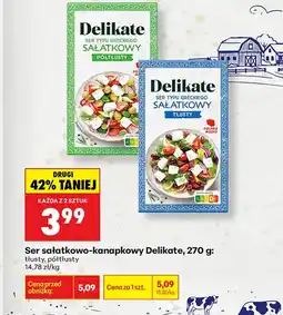 Biedronka Ser sałatkowy Delikate oferta