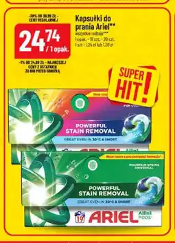 Polomarket Kapsułki do prania Ariel Allin1 Pods Mountain Spring oferta