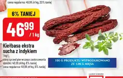 Polomarket Kiełbasa ekstra sucha z indykiem Pekpol oferta