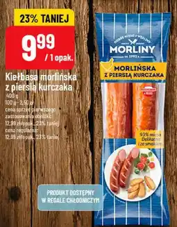 Polomarket Kiełbasa morlińska z piersią kurczaka Morliny oferta