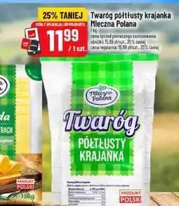 Polomarket Twaróg półtłusty krajanka Mleczna Polana oferta