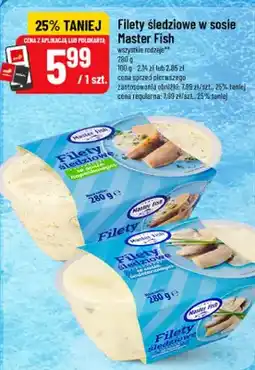 Polomarket Filety śledziowe w sosie koperkowym Master Fish oferta
