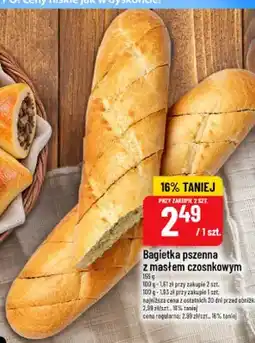 Polomarket Bagietka pszenna z masłem czosnkowym oferta