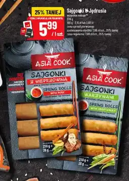 Polomarket Sajgonki z wieprzowiną Asia Cook oferta