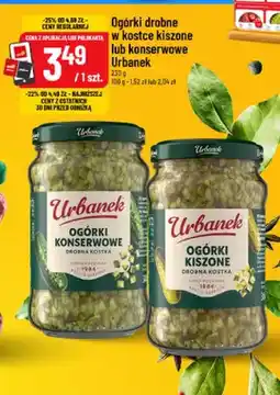 Polomarket Ogórki drobne w kostce kiszone Urbanek oferta