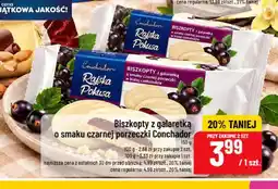 Polomarket Biszkopty z galaretką o smaku czarnej porzeczki Conchador oferta