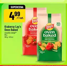 Polomarket Krakersy Lay's Oven Baked o smaku czerwonej papryki oferta