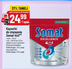 Polomarket Kapsułki do zmywania Somat 4in1 oferta
