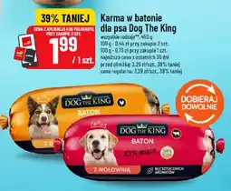 Polomarket Karma w batonie dla psa Dog The King oferta