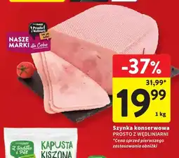 Intermarche Szynka konserwowa Prosto z Wędliniarni oferta
