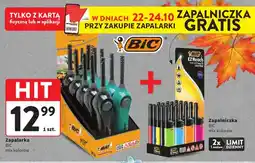 Intermarche Zestaw zapalarka Bic + zapalniczka oferta