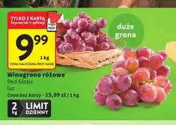 Intermarche Winogrono różowe Red Globe luz oferta