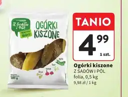 Intermarche Ogórki kiszone folia Z Sadów i Pól oferta